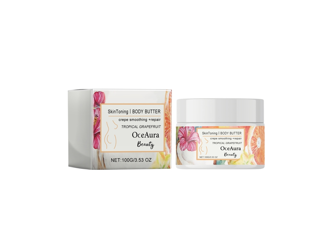 Crema hidratante para la piel con extracto de pomelo tropical.