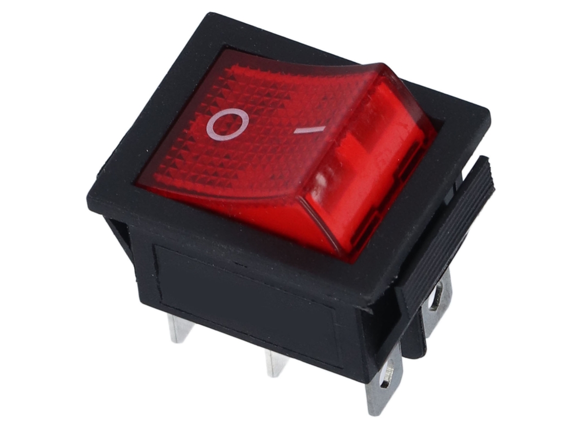 Omni-interruptor De Palanca De Retención Robusto De Operación Simple Botón Pulsador Mini Interruptor 250vac