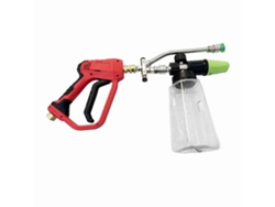 Lanza de espuma para coche de boca ancha con pulverizador de jabón para hidrolavadora con conector rápido, botella transparente Rosewell
