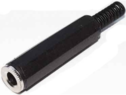Cable de Audio E+P (Negro)