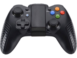 Gamepad Handle Console para iOS, controlador de juegos inalámbrico Bluetooth Gamepad Gamepad Grip Grip para Android / iOS / PC(negro)