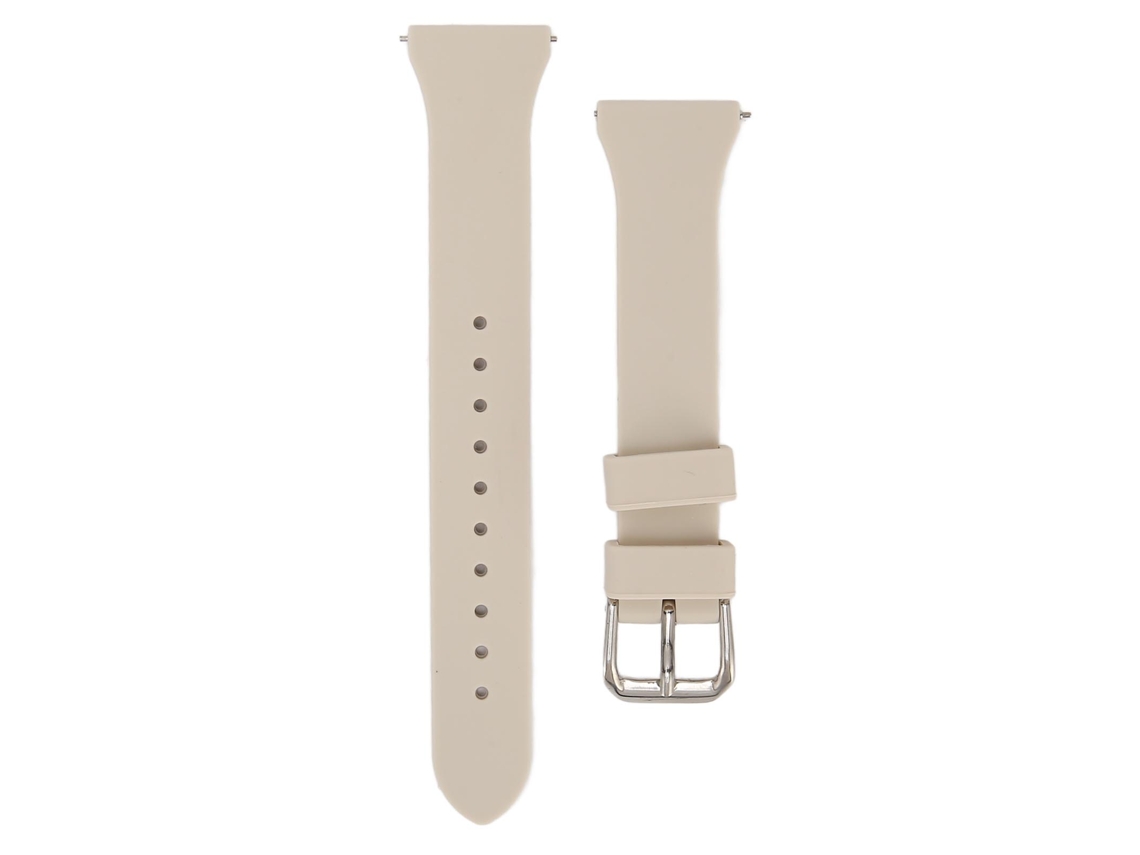 Pulsera De Silicona Para Amazfit Gts 4/3/2/mini Bip 3, 20 Mm, Ajustable, Deportiva, Blanca.
