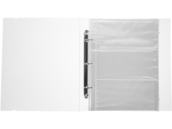 Carpeta Fotos Pvc Blanco Cubierta Resistente Desgaste Álbum Almacenamiento Personalizado Mate Al Boda