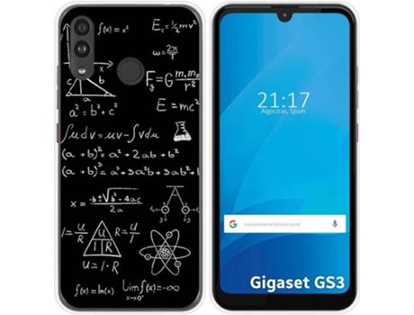 Carcasa Gigaset GS3 TUMUNDOSMARTPHONE Formulas Multicolor
