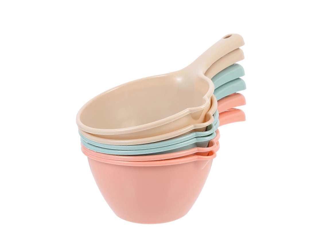 6 Cucharas De Agua Portátiles De Pp Para Hogar Herramientas Multiusos Para Lavar Frutas Y Verduras 31x19x9.5cm