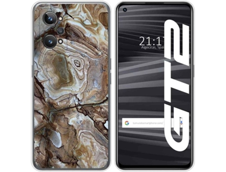 Carcasa para Realme GT 2 5G TUMUNDOSMARTPHONE Dibujos Mármol 14 Multicolor