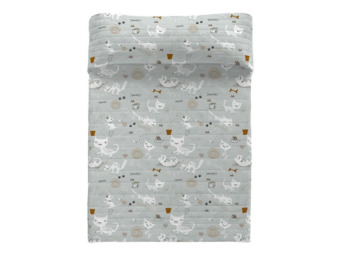 Colcha Panzup Cats 3 (250x260 cm) (Cama de 150/160)