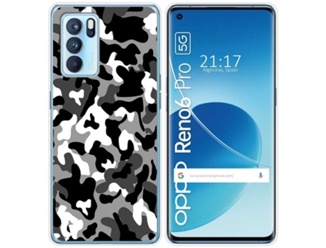 Carcasa Oppo Reno 6 Pro 5G TUMUNDOSMARTPHONE Dibujos Multicolor