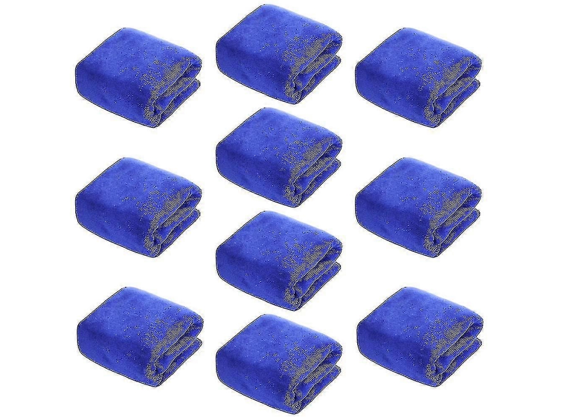 Toallas de peluquería (paquete de 10) de secado rápido para cabello, manos y rostro. Para usar en casa, salón, spa y barbería. Rosewell.