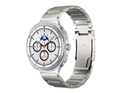 Pulsera para Samsung Galaxy Watch 8 / 8 Classic - Metal con hebilla de carey y tres cuentas integradas