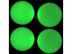 2026-4 Pelotas Fluorescentes Para Deportes Nocturnos Brillos En La Oscuridad Sin Leds Interior
