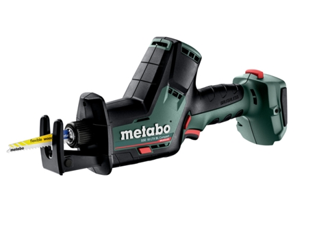 METABO SSE 18 LTX BL Compact Sierra de sable de batería/18V ; METABOX 145