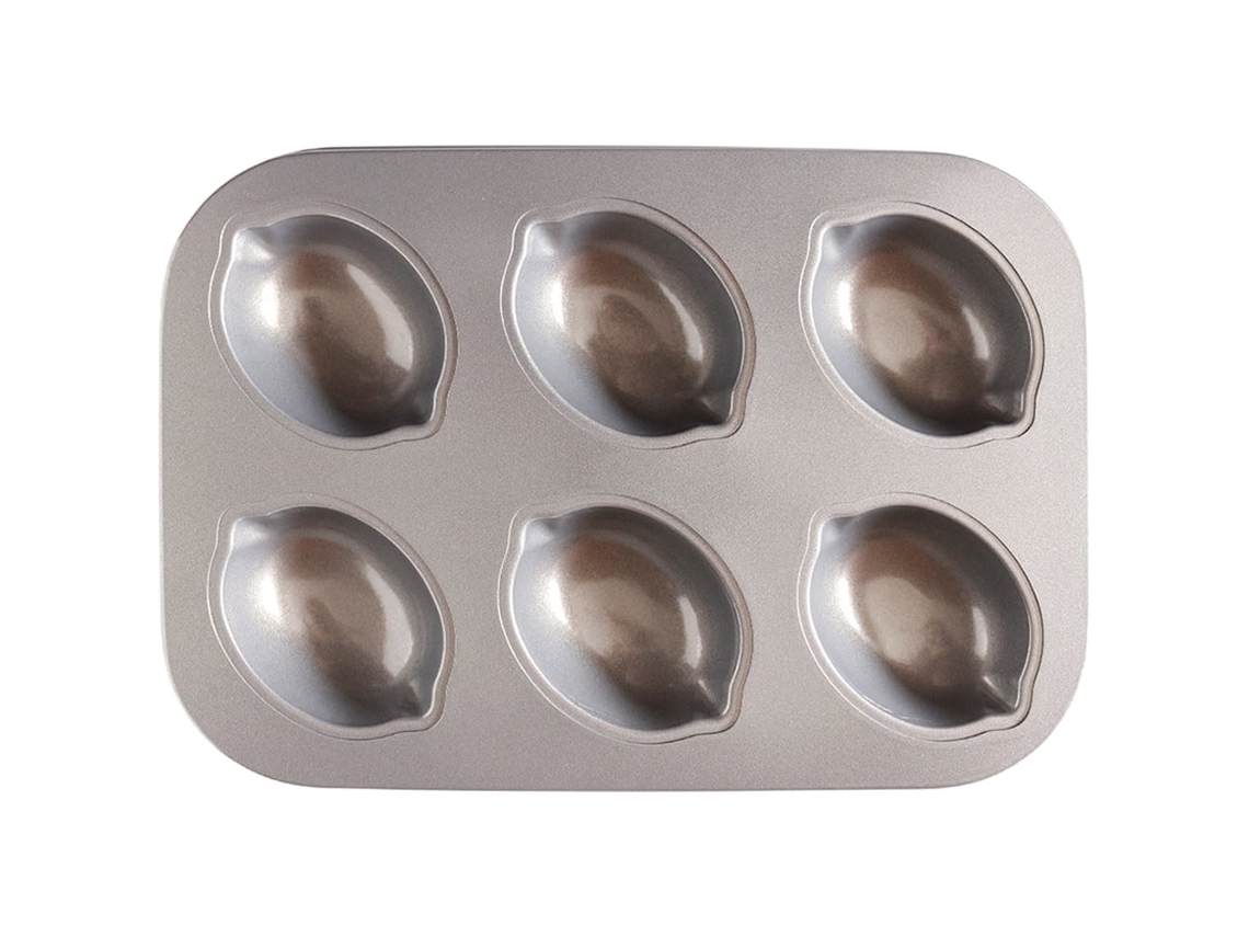 Molde Parvistic Con Forma De Limón,ideal Para Hacer Tortitas,magdalenas,pasteles,galletas,panes Y Otros Productos Horneados.