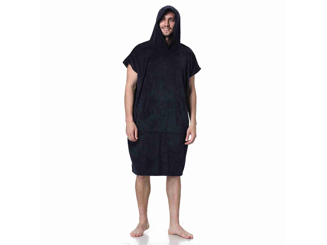 Traje De Baño Impermeable De Forro Polar Con Capucha Para Hombre Y Mujer, De Secado Rápido, Ideal Para La Playa, El Surf Y El Buceo.