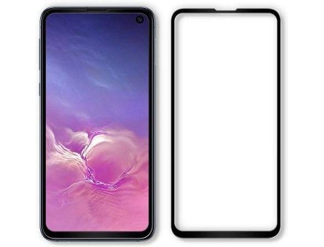 Protector de Cristal Templado Curved Samsung S10 Negro