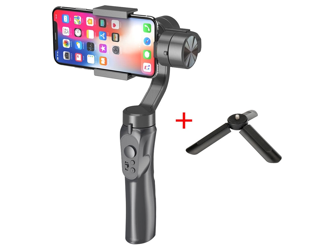 SZSMART  Estabilizador de Gimbal  de Smartphone (Gimbal e Tripé)