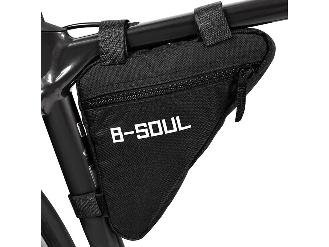 Negra Y Roja bolsa Bicicleta Tubo Delantero Cuadro Manillar Impermeable Ciclismo Triangular Soporte Cuadro Accesorios