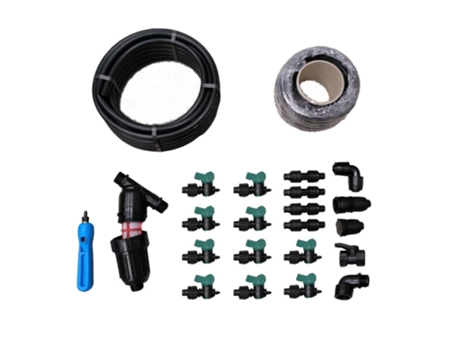Kit de Sistema de riego por Goteo - hasta 150m2 Oferta exclusiva IRRITEC