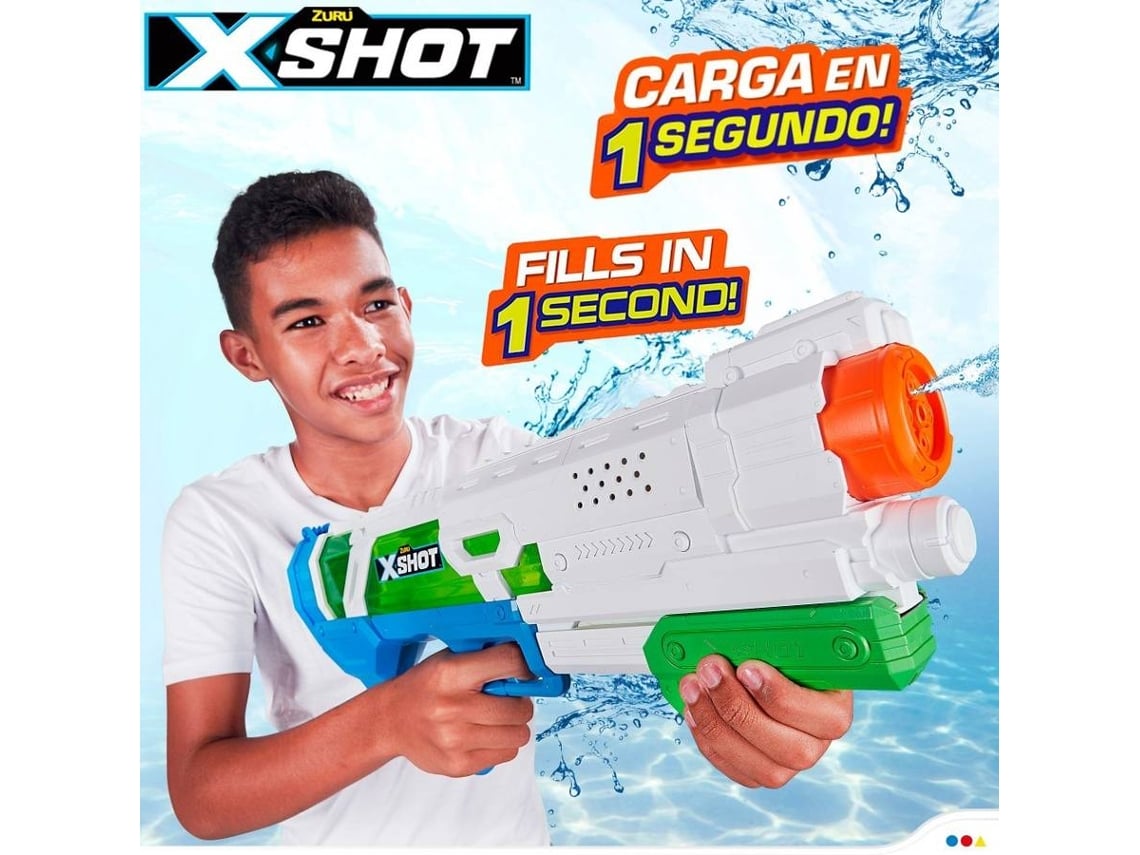 Pistola de Agua ZURU X Shot 56 5x6 5x22 cm 5 anos Worten.es