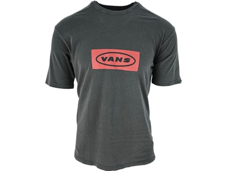 Camiseta de Hombre VANS Corta Curren Knost Negro (shoes//eu/XS)