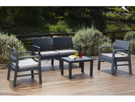 Conjunto de Jardín IPAE-PROGARDEN Kilimanjaro (4 Plazas)