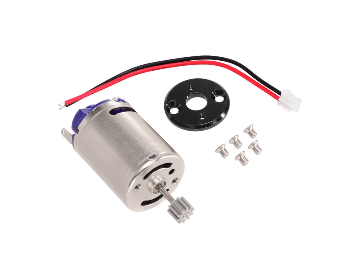 Rojoaccesorios Mejorados Motor De Escobillas De Alta Velocidad 370 Con Base Para Modelos De Vehículos Rc Mn99s Mn78 Wpl C24 C34 Piezas De Repuesto