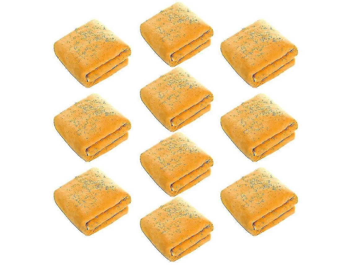 Toallas de peluquería (paquete de 10) de secado rápido para cabello, manos y rostro. Para usar en casa, salón, spa y barbería. Rosewell.