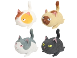 -pelota En Forma De Gato Lindo Y Enojado Juguete Para Aliviar El Estrés Regalo Para Niños Y Adultos