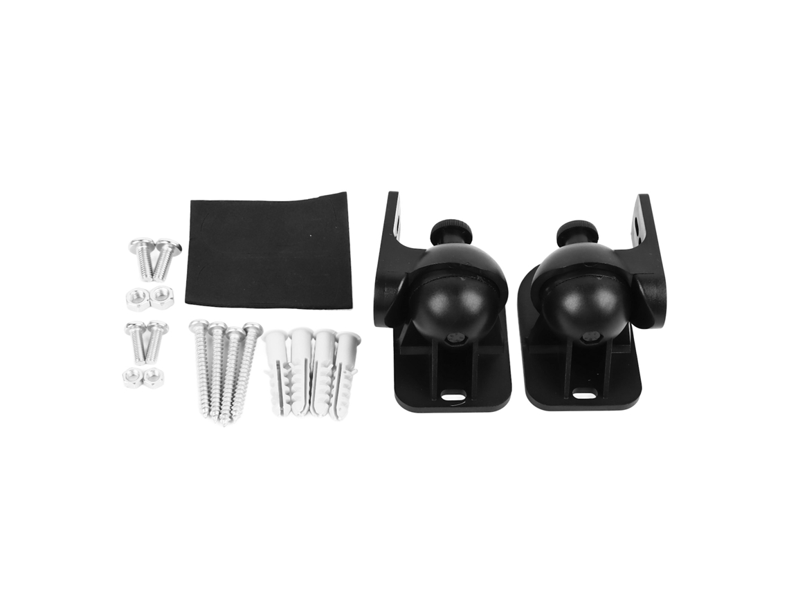 Soporte De Pared Para Altavoces Ahorro De Espacio Fácil Instalación Flexible Ajustable Estable 2 Piezas