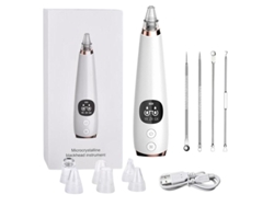 Kit Dispositivo De Puntos Negros + Agujas De Extracción Plata Limpieza Completa De La Piel