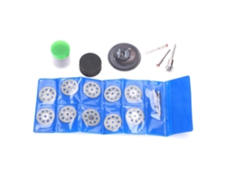 Kit De 67 Piezas Que Incluye Discos De Amolar Eléctricos, Hojas De Sierra De Alta Velocidad Y Accesorios Para Herramientas Rotativas.