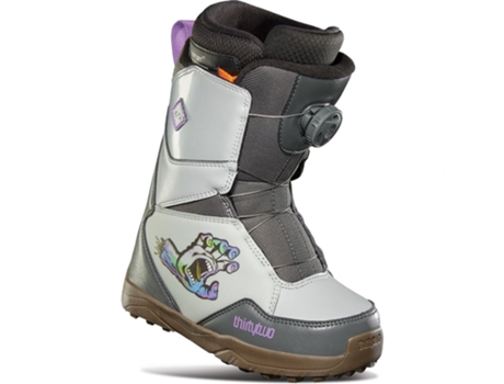 Botas THIRTYTWO Botas De Snowboard Para Crianças Lashed Boa Santa Cruz ´2 Cinzento EU 34