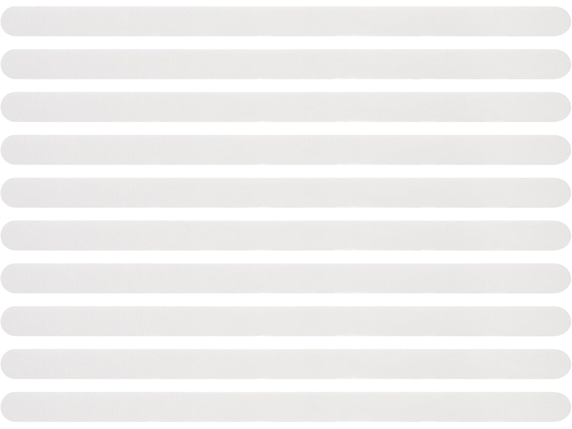 36 Tiras Antideslizantes Transparentes Para Escaleras, Adhesivo Seguro Para Baño.
