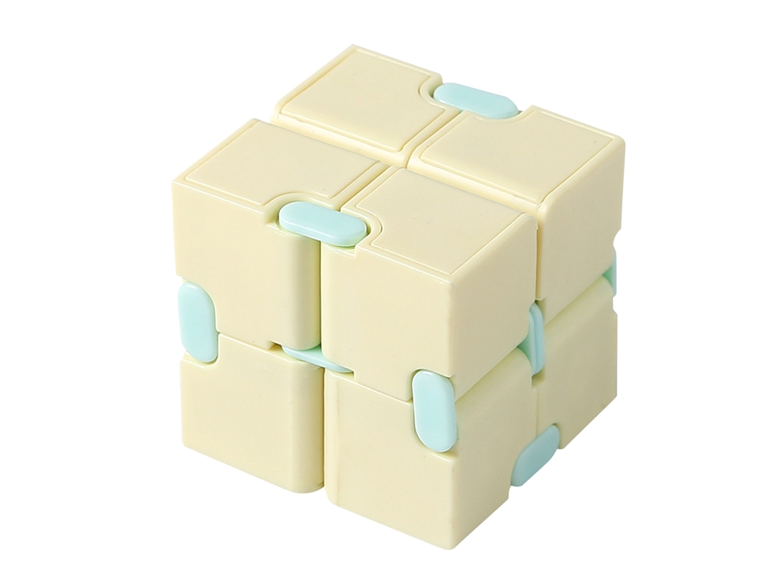 Rompecabezas Rápido De Macarons, Color Amarillo, Juguete Educativo Portátil Para Niños Y Adultos.