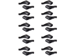 Ganchos para gafas. 10 pares de cómodos soportes de silicona antideslizantes para gafas. Para gafas deportivas. Rosewell