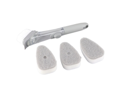 Cepillo hidráulico automático para añadir líquidos, cepillo de cocina suave, utensilios de cocina para ollas y cuencos, 1 mango, 1 D