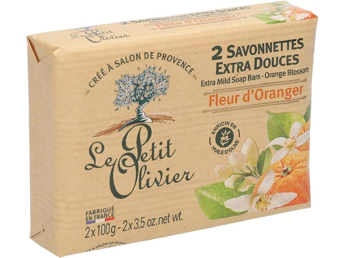 Jabón LE PETIT OLIVIER Azahar (200 ml)