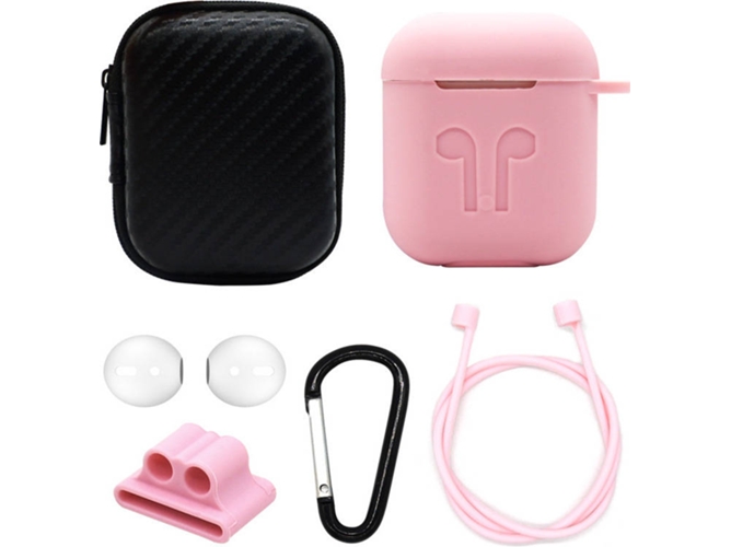 Funda WISETONY 5052439394798 (Para AirPods - Rosa)