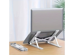Usb - Un Soporte De Refrigeración Plegable Y Regulable En Altura Para Ordenadores De Sobremesa. Está Equipado Con Almohadillas De Goma Antid