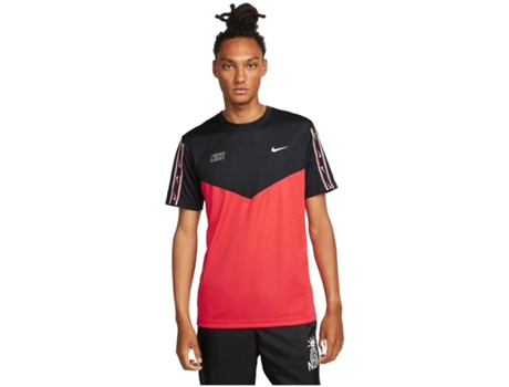 Camiseta de Hombre NIKE Sportswear Repeat Multicolor (L)