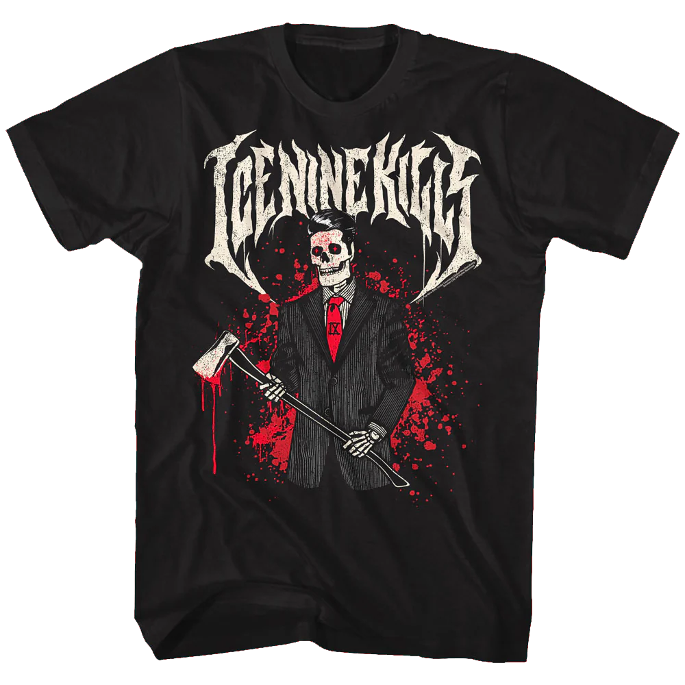 Ice Nine Kills Spencer Skeleton T-shirt Unisex Rockinstone Size:s