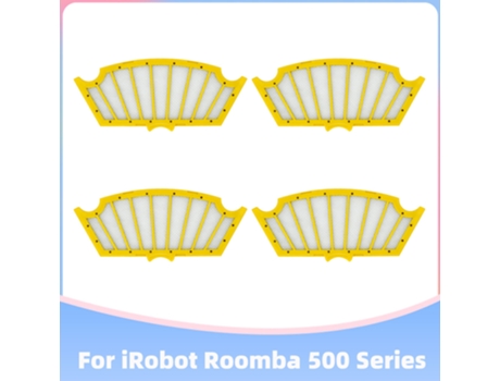 Accesorios de filtro Hepa para Irobot Roomba 500 Series 520 529 530 540 550 560 580 590 piezas de repuesto de aspiradora robótica