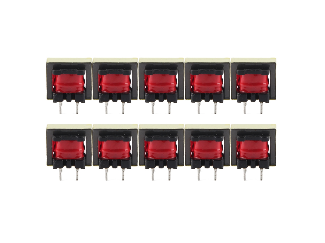 10 Transformadores De Audio Ee14 De 1300:8 Ohmios Para Puntos De Venta Y Circuitos De Alimentación.