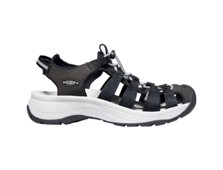 Sandalias Astoria West Negro Gris EU 43 Mujer KEEN