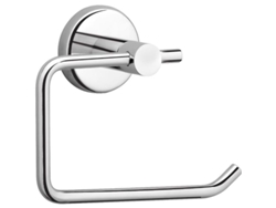Porta Rollos De Baño De Pared De Acero Inoxidable Cromado Sin Adhesivo Resistente A La Corrosión Y Duradero