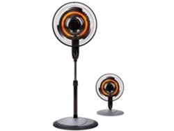 Calefacción eléctrica de apoyo con ventilador DCG Eltronic Vesa05 Multicolor