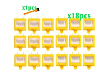 Piezas de repuesto de filtro Hepa para Irobot Roomba 700 Series 760 770 780, Kit de accesorios para aspiradora, 18 piezas