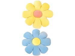 2 cojines florales, almohadas bonitas para sillas, sofás, coches, camas y suelos.