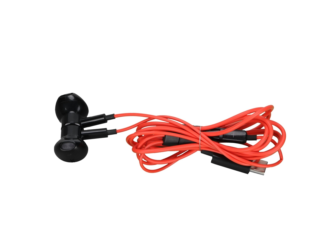 Auriculares Con Cable Huawei Me570h Con Usb Tipo C, Cancelación De Ruido Y Micrófono Para Google (rojo)