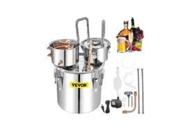 Destilador de alcohol, capacidad de 50 l, destilación eficiente, acero inoxidable duradero, OEM de 50 l